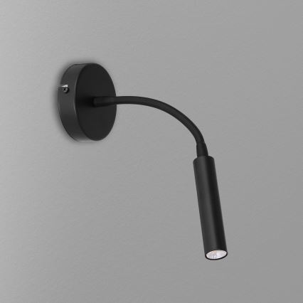 Rugalmas lámpa ARDEN 1xG9/8W/230V fekete