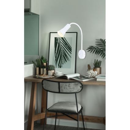 Rugalmas lámpa ARENA 1xE14/40W/230V fehér