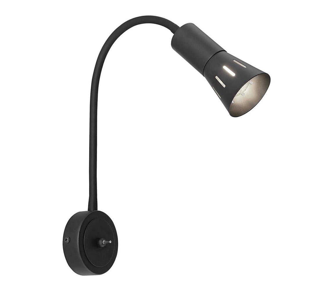 Rugalmas lámpa ARENA 1xE14/40W/230V fekete 91