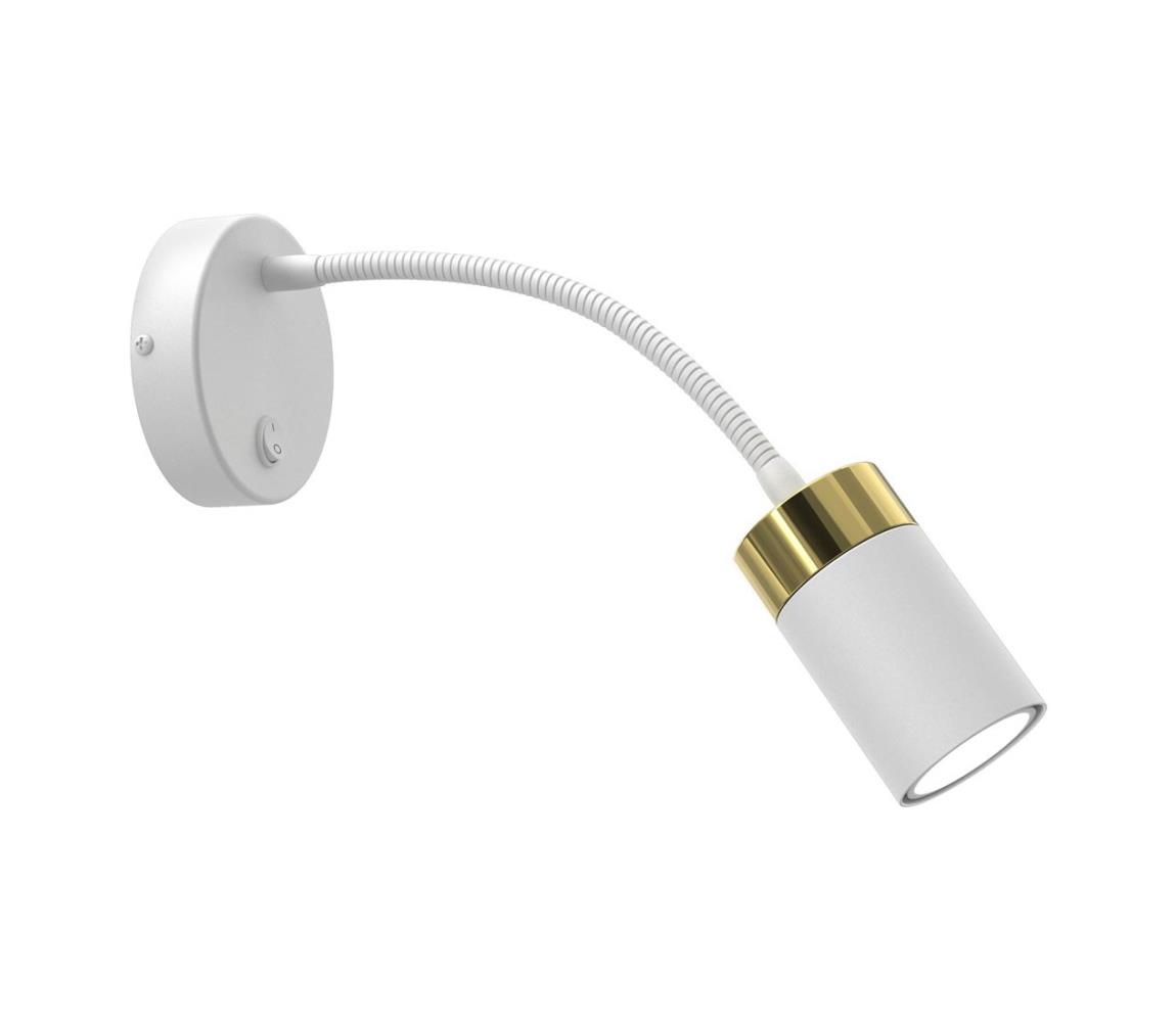 Rugalmas lámpa JOKER 1xGU10/8W/230V fehér/arany MLP8535