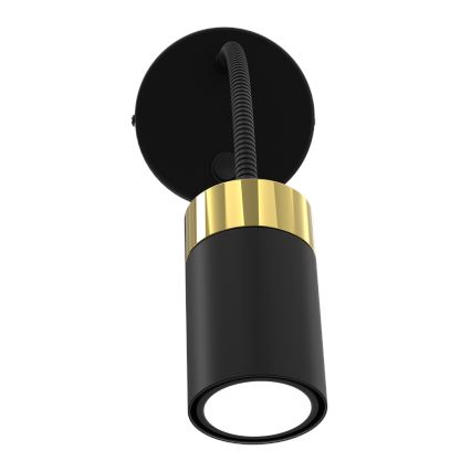 Rugalmas lámpa JOKER 1xGU10/8W/230V fekete/arany