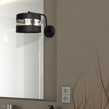 Rugalmas lámpatest ULTIMO 1xE27/60W/230V fekete