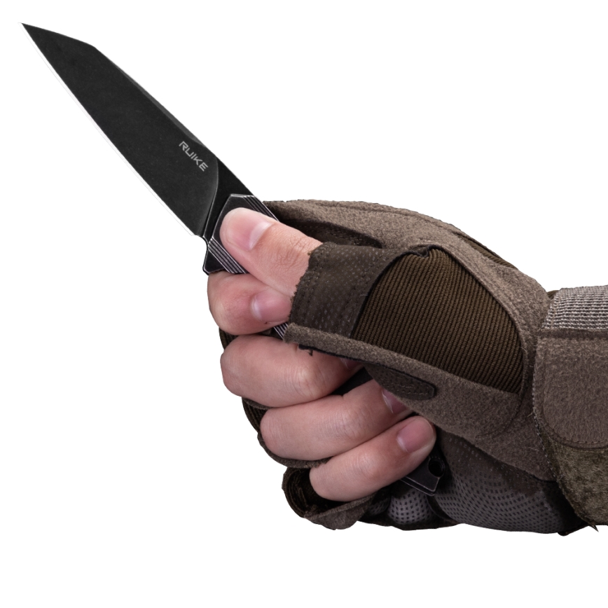 Ruike RUP831SSB - Összecsukható kompakt kés 19,5 cm fekete