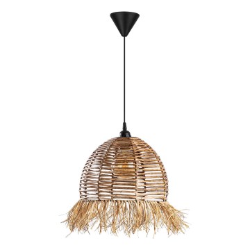 RUYO kábeles függőlámpa 1xE27/40W/230V, barna