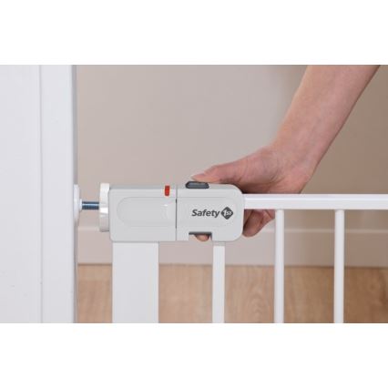 Safety 1st - Biztonsági ajtórács AUTO CLOSE fehér