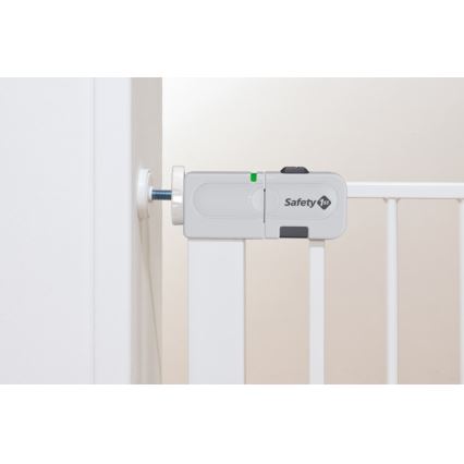 Safety 1st - Biztonsági ajtórács AUTO CLOSE fehér