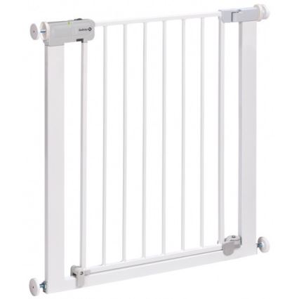 Safety 1st - Biztonsági ajtórács AUTO CLOSE fehér