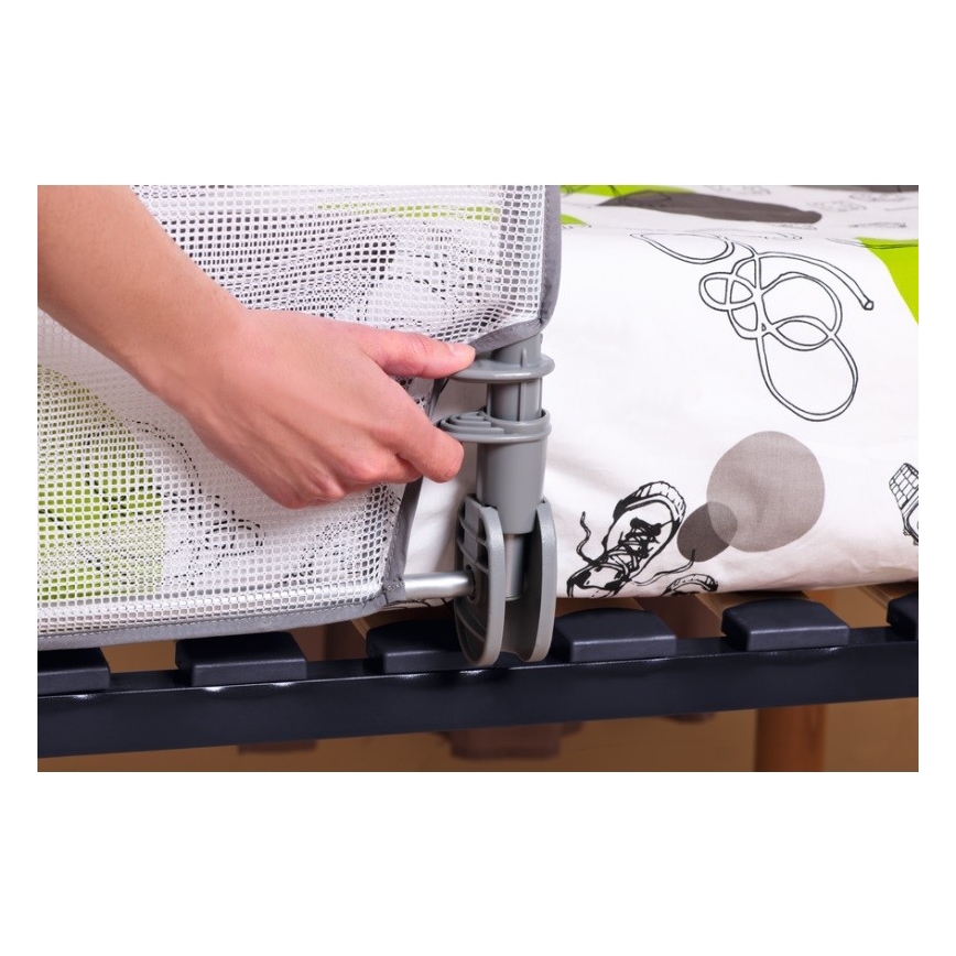 Safety 1st - STANDARD biztonsági ágyvédő, szürke