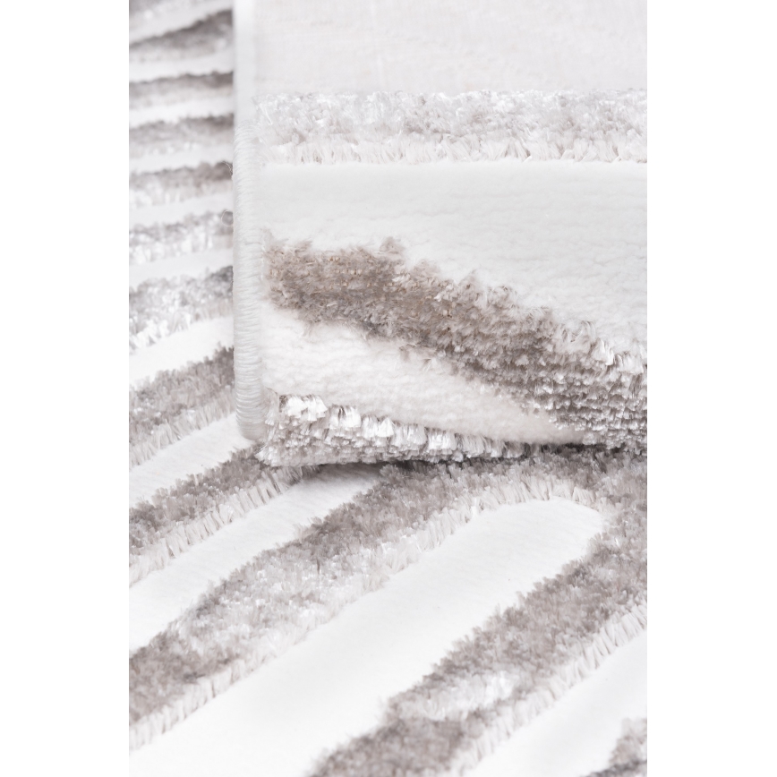 SALAMANCA szőnyeg 120x170 cm, szürke/fehér