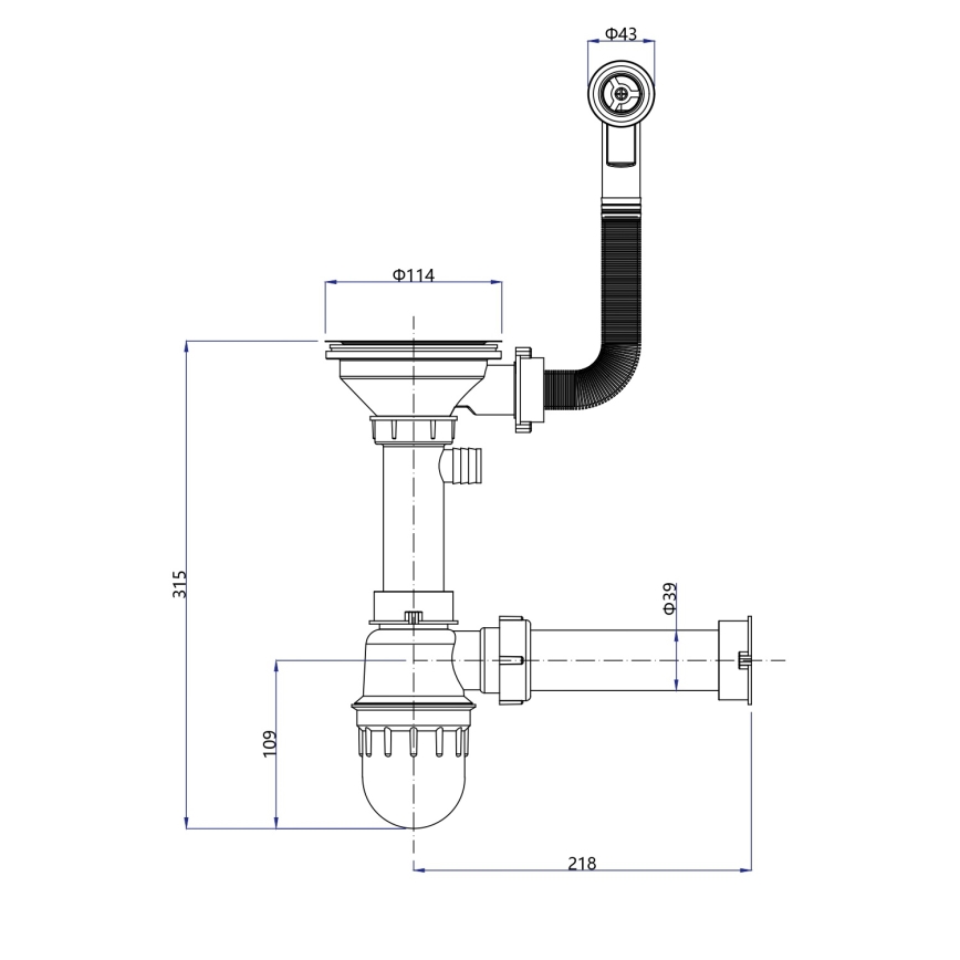 Samona - Konyhai mosogató SAMONA 77x44 cm gránit/bézs