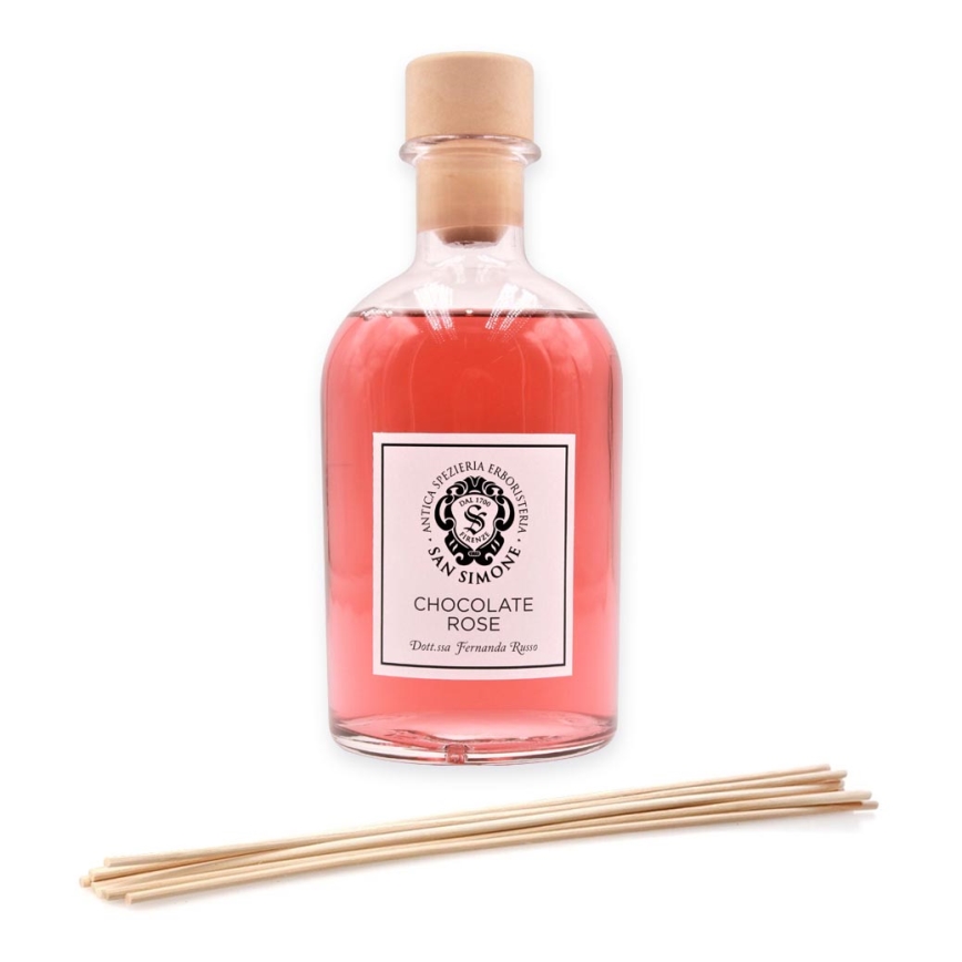 San Simone - Aroma diffúzor pálcákkal ROSA CHOCOLAT 250 ml
