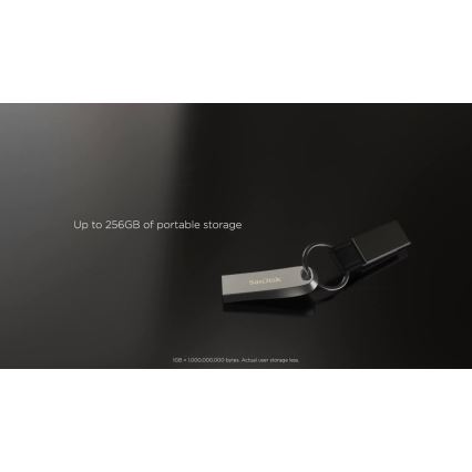 Sandisk - Metal Flash Drive Ultra Luxe USB 3.0 256GB