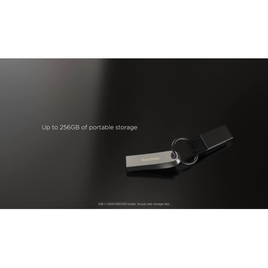 Sandisk - Metal Flash Drive Ultra Luxe USB 3.0 256GB