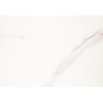 SANTORINI dohányzóasztal, átmérő 70 cm, fehér/fekete, kerámia