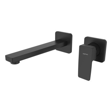 Sapho - 2-lyukas mosdócsaptelep TURSI matt fekete