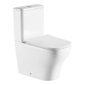 Sapho - BELLO kombinált WC, alsó/hátsó kifolyás, kerámia, fehér