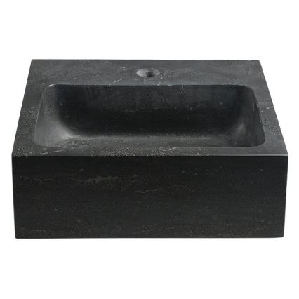 Sapho - BLOK fali mosdó 30x30 cm antracit