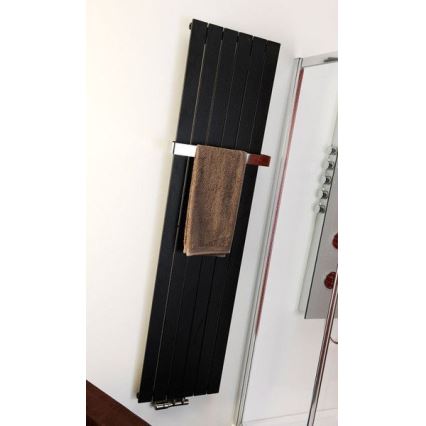 Sapho - COLONNA fürdőszobai radiátor, 180x45 cm, fekete