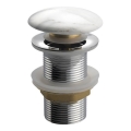 Sapho - DALMA Click-Clack mosdókagyló leeresztő, átm. 6,7 cm, Carrara