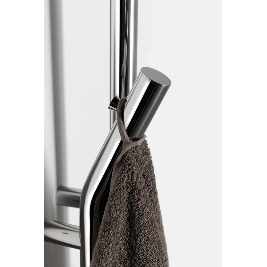 Sapho - DUOPASSO elektromos törölközőszárító időzítővel 45W 170x12 cm, fényes króm