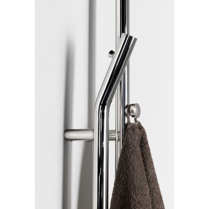 Sapho - DUOPASSO elektromos törölközőszárító időzítővel 45W 170x12 cm, fényes króm