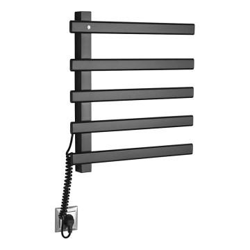 Sapho - Elektromos törölközőszárító ELCOR 63W/230V 48x52 cm matt fekete