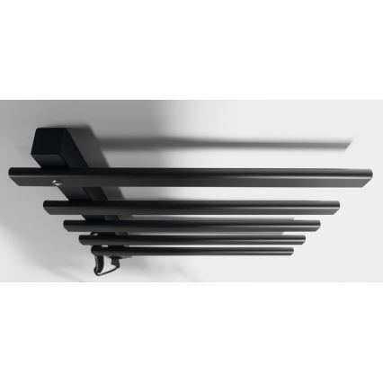 Sapho - Elektromos törölközőszárító ELCOR 63W/230V 48x52 cm matt fekete