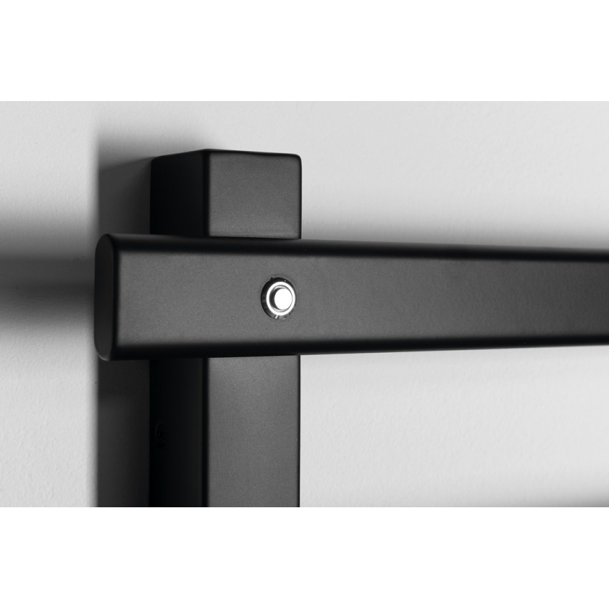 Sapho - Elektromos törölközőszárító ELCOR 63W/230V 48x52 cm matt fekete