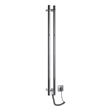 Sapho - Elektromos törölközőszárító PAPINADO 40W 120x11 cm fényes króm