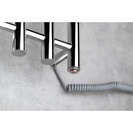 Sapho - Elektromos törölközőszárító PAPINADO 85W/230V 120 cm fényezett króm jobb