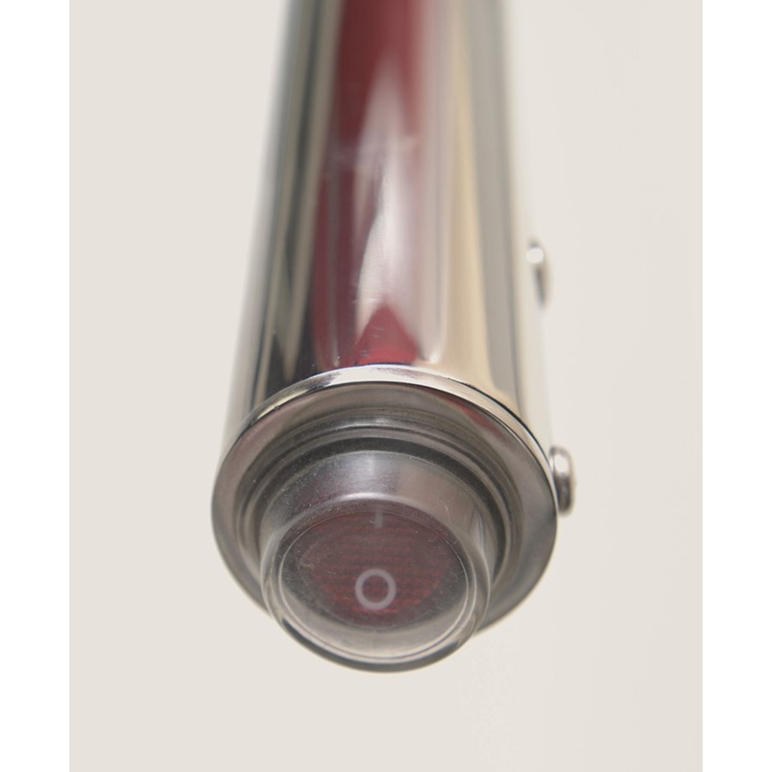 Sapho - Elektromos törölközőszárító PASADOR 30W/230V 150 cm matt fekete