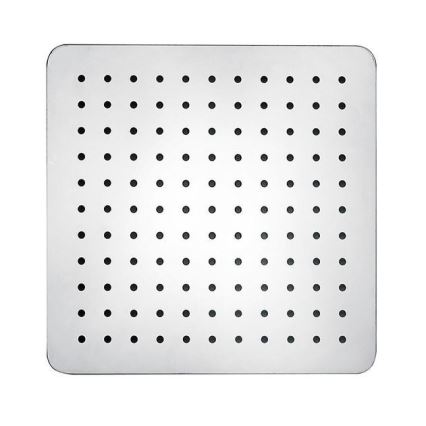 Sapho - Fejzuhany SLIM 25x25 cm csiszolt rozsdamentes