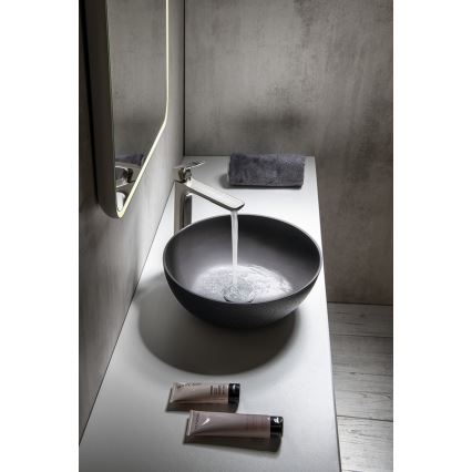 Sapho - FORMIGO ráültethető mosdó átm. 39 cm beton/antracit