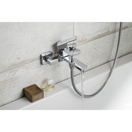 Sapho - Fürdőcsap CUBEMIX fényezett króm