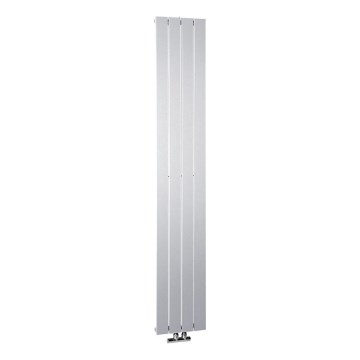 Sapho - Fürdőszobai radiátor COLONNA 180x30 cm ezüstszínű