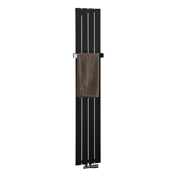 Sapho - Fürdőszobai radiátor COLONNA 614W230V 29x180 cm fekete