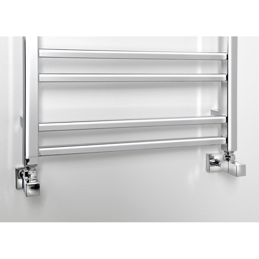 Sapho - Fürdőszobai radiátor METRO DOS 476W/230V 55x143 cm fényes króm