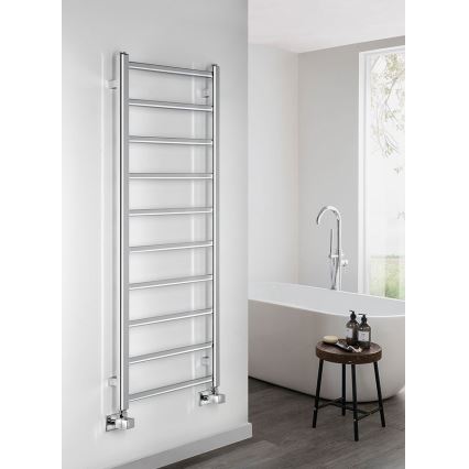 Sapho - Fürdőszobai radiátor METRO LIGHT 114x40 cm fényes króm