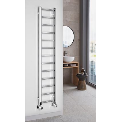Sapho - Fürdőszobai radiátor METRO LIGHT 276W/230V 30x150 cm fényes króm