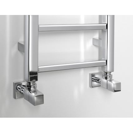 Sapho - Fürdőszobai radiátor METRO LIGHT 276W/230V 30x150 cm fényes króm