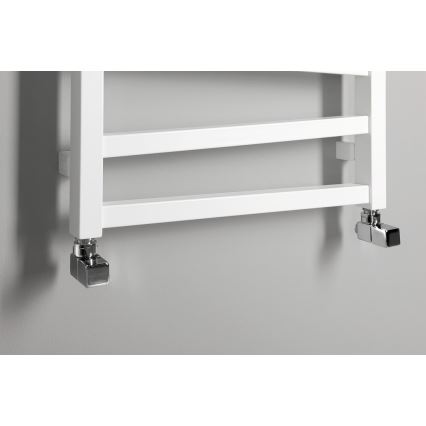 Sapho - Fürdőszobai radiátor ZIG 490 W/230 V 50 x 133 cm fehér