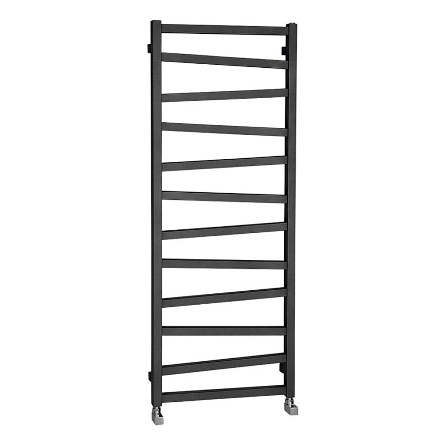 Sapho - Fürdőszobai radiátor ZIG 490W/230V 50x133 cm antracit