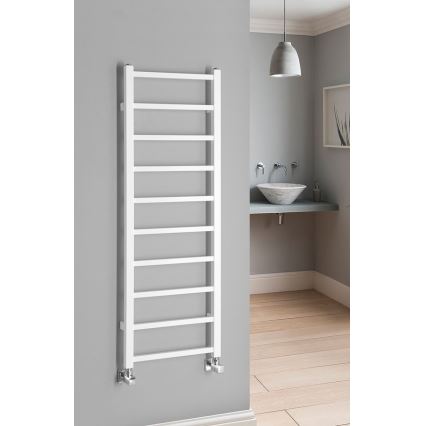 Sapho - Fürdőszobai törölközőszárító METRO LIGHT 247W 40x114 cm fehér