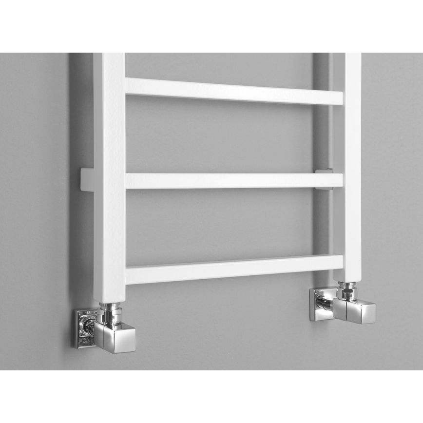 Sapho - Fürdőszobai törölközőszárító METRO LIGHT 247W 40x114 cm fehér