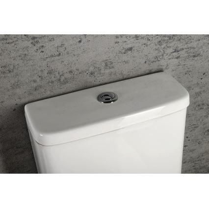 Sapho - kombinált WC TURKU alsó/hátsó lefolyás kerámia/fehér