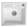 Sapho - Konyhai mosogató 53x50 cm gránit/fehér