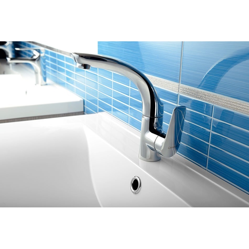 Sapho - Mosdócsaptelep SOLITER 18 cm, magasfényű króm