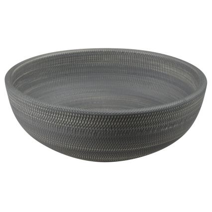 Sapho - Ráültethető mosdó PRIORI, átm. 41 cm, kerámia/szürke