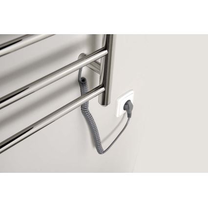 Sapho - REDONDO elektromos törölközőszárító 130W 116x63 cm fényes króm