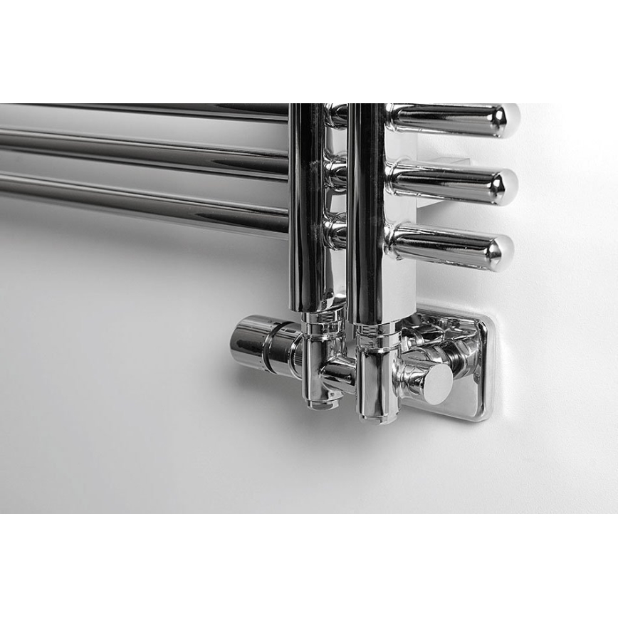 Sapho - Termosztátos csatlakozókészlet középső csatlakozáshoz TWIN COMBI, balos / fényes króm